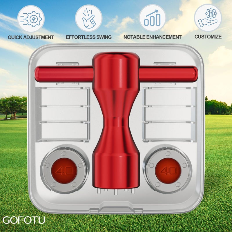 Gofotu Golf Head weight 2pcs. 5g-40g Golf Custom Weights+Red Wrench Compatible with Titleist Scotty Cameron Putters Newport (40g) - Image 4